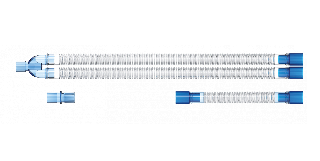 Контур паралельний FLEXICARE 1,6 м 22 мм із Y-подібним з'єднувачем, шланг 0,8 м